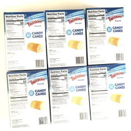 Hilco Sweets Hostess Twinkies  ~ Candy Canes 5.3oz Each Box 72 Canes Total New/Factory Sealed