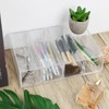 Shengxi Acrylic Glasses Box, Transparent Glasses Organiser with 4 Drawers,