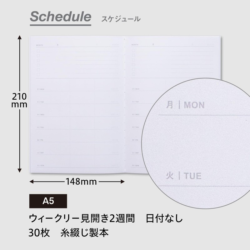 Apica CFSA5003T Skill-In Notebook for Re-Learning for Working People, A5