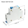 sourcing map Miniature Circuit Breaker Low Voltage AC 25A 230/400V