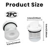 ROEOWENE Pack of 2 Washing Machine Lint Filter Filter Strainer