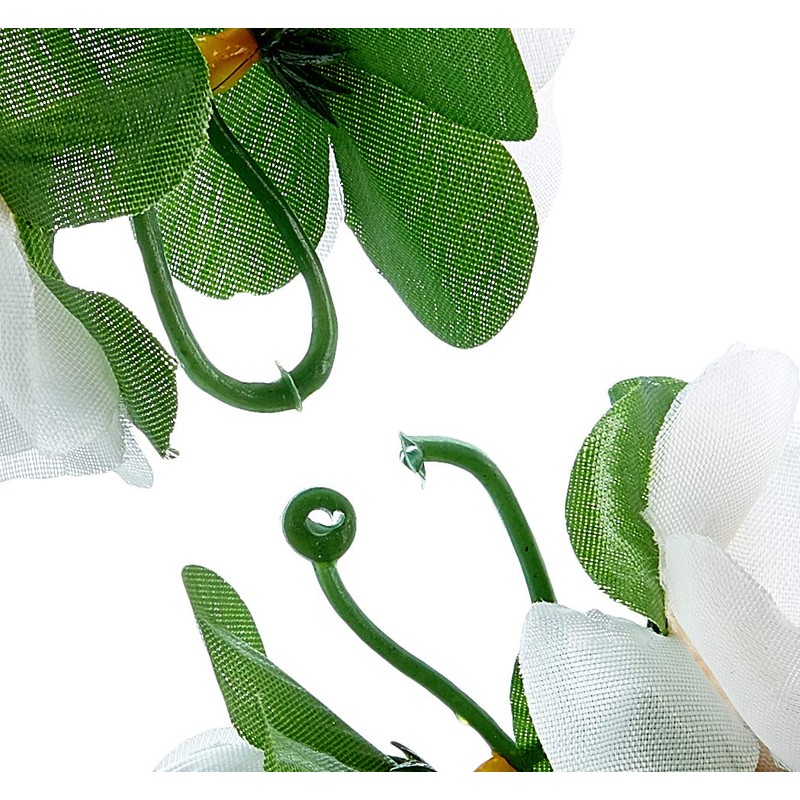 Basil Blumengirlande Flower Garland, weiß, One Size, 50182