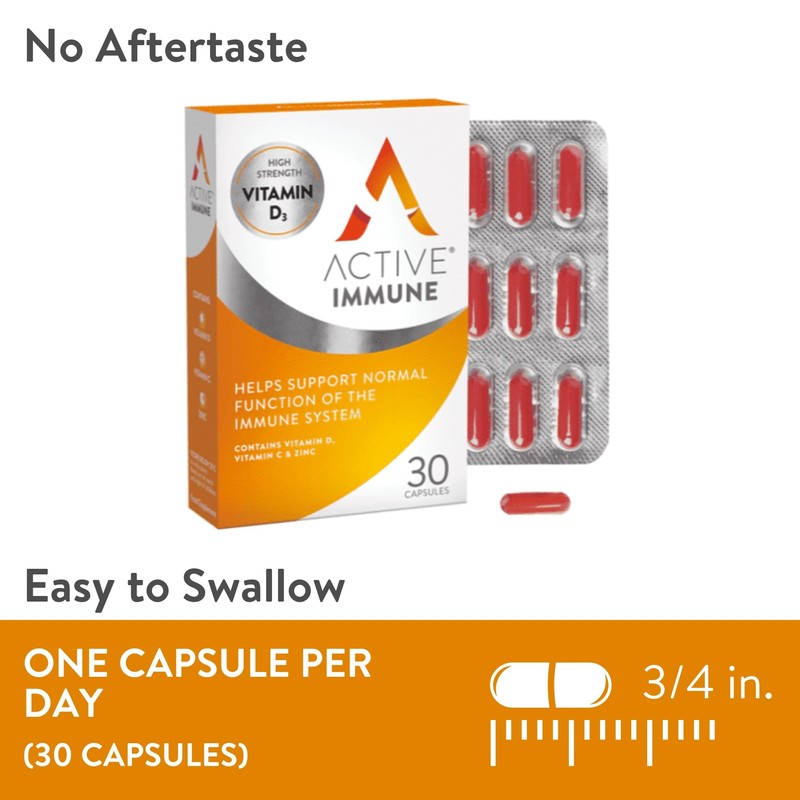 Active Immune | Vitamin D 2000IU | Vegan Formula |