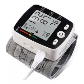 Speech Baumanómetro Digital De Muñeca Toma De Presión Arterial