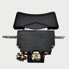 Electric Drill Switch fits for ZLB KR28 Electric Drill Switch 4Pins 3Positions with Screw Double Side Momentary