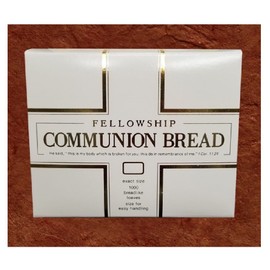 Fellowship Communion Bread 1000 Count Breadlike Loaves Sized