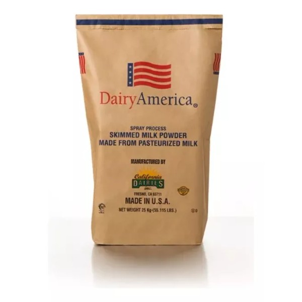 Dairy America Leche En Polvo Bulto 25 Kgs Leche Descremada Polvo Non-fat