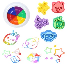 Toyland® Cocomelon 6 Piece Children's Stamper Set - 5 Stamp Creative Activity Set - Creative Toys