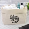 Large 'Axolotl Salamander' Canvas Organiser/Storage Bag (OR00032803)