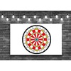 Concept 234 Dartboard Sports Wall Art Decal Sticker