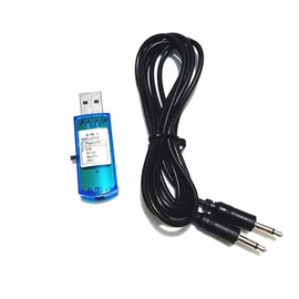 Tuperoymse USB Flight Simulator Computer Flight Simulator for XTR5 FMS G4 FPV Airplane Helicopter Controller