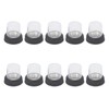 Vacatga 10pcs Circuit Breaker Waterproof Dust Cover with 12mm Bottom