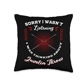 Javelin Throwing Track And Field Spear Thrower Training Throw Pillow