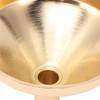 5 Pcs Funnel Set Stainless Steel Gold Plating Wide Mouth