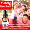 Liquid Iron Supplement w/Vitamin C, A, B-Complex, Vegan Iron Drops