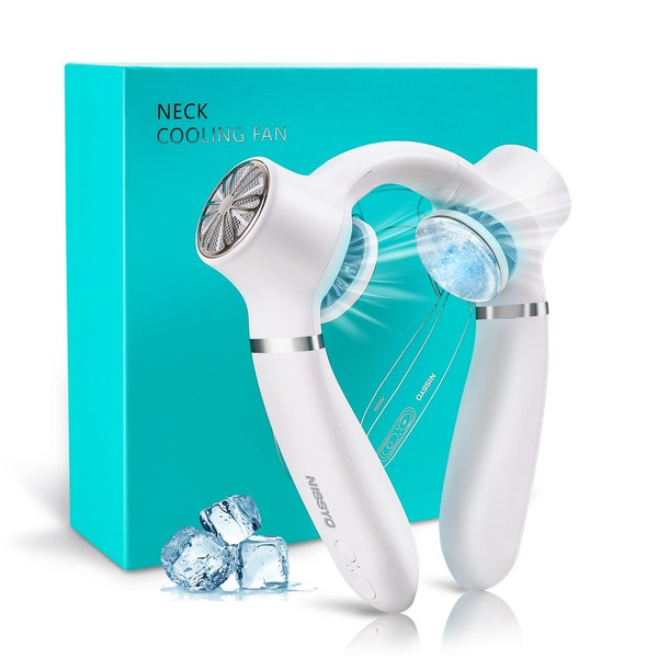 NISSYO, Neck Cooler, Cooling Plate, Silent, Neck Fan, Powerful, Long