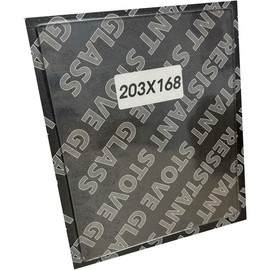 Chimsoc Replacement Stove Glass - Hunter Herald 5/6/7 (Old) (203mm x 168mm Rectangular)
