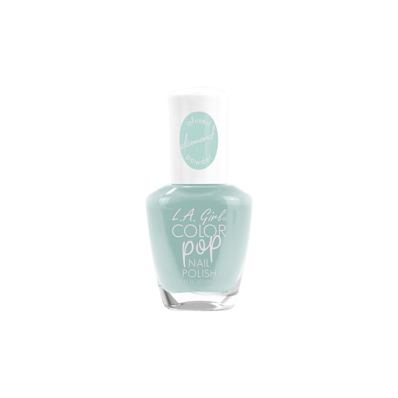 L.A. Girl Color Pop Nail Polish with Diamond Powder, Rodeo