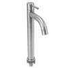 Single Cold Water Kitchen Faucet Stainless Steel Single Hole Bathroom