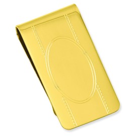 FindingKing Gold Plated Money Clip