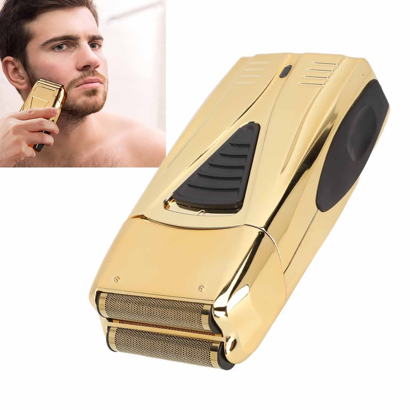 Men Electric Beard Trimmer Efficient Portable USB Charging Foil Head