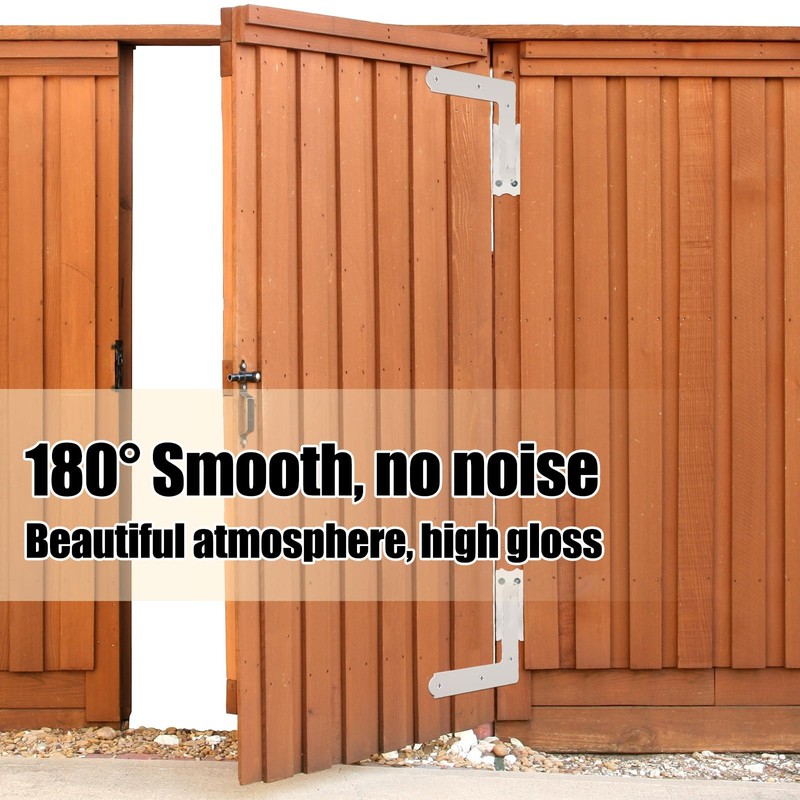 Moxweyeni 8 Pack (4 Pair) Steel Blind Shutter Hinge 1-1/16"