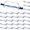 Yunsailing 30 Pack Protective Safety Goggles Clear Lab Over Glasses