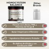Homocys-T L-Serina TMG Betaina - 200 Capsulas - Suplemento con