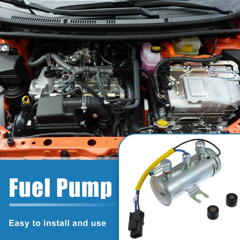 X AUTOHAUX 1 Set 24V Universal Auto Electric Fuel Pump