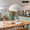 BESTWEST 15.7 inch Wabi Sabi Pendant Light for Dining Room