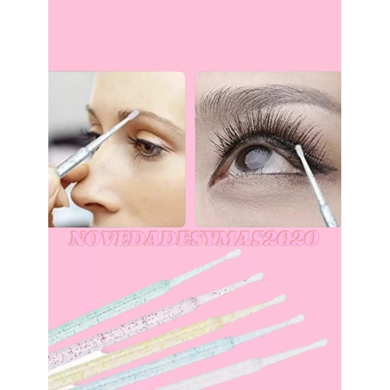 1000 piezas Microbrush Desechable. Hisopo, Aplicador, Extensión de pestañas, Microbrush,
