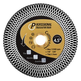 PANFREET 4.5" Super Porcelain Blade Tile Cutting Blade For Granite Marble Tile Cutting And Grinding