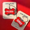 JULIA AND BRUNO Placa de Identificación para Perro con Personalización
