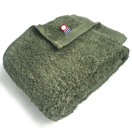 今治タオル フェイスタオル Premium Quality プレーン 40x70cm 1枚入 (セージ)