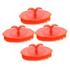 Beavorty 12 Pcs Massage Shampoo Brush Anti-dandruff Shampoo Dandruff Comb
