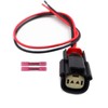 2-Pin LED Light Fog Lamp Fog Light Connector Pigtail Compatible