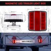 Linkitom Magnetic LED Trailer Towing Light Kit, 24ft Cable with