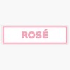 Pink R Cute Bumper Sticker Vinyl Decal 5"