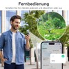 EIGHTREE WiFi Outdoor Socket, Timer Switch with Current Measurement, IP44