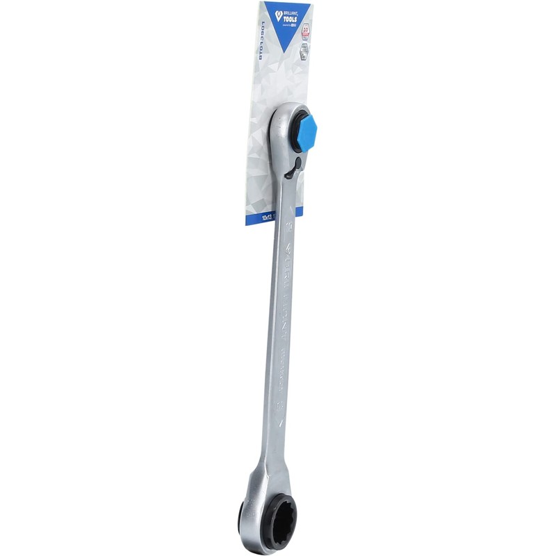 BRILLIANT TOOLS BT013901 4 in 1 Double Ratchet Ring Spanner,