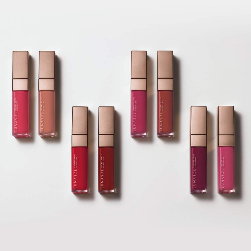 LUNASOL Creamy Matte Liquid Lip 03 Cranberry Red Lipstick
