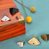 sourcing map 8Pcs Decorative Box Corner Cover, 18mm Metal Edge