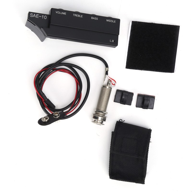 Sound Hole Adjustable Pickup Magnetic Musical Instrument Accessories with Tail