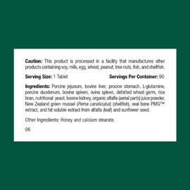 Standard Process Inc. Feline Enteric Support - 90 Tablets