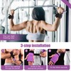 yflingjie Premium Weight Lifting Wrist Straps – Double Layer Microfiber