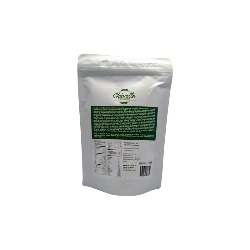 Alga Chlorella Orgánica Premium Polvo 250 Gms