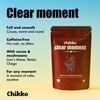 Chikko Clear Moment Mushroom Coffee Latte Mix with Reishi, Lion’s