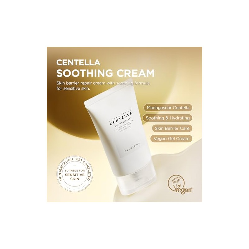 Madagascar Centella Soothing Cream by Skin1004 for Women - 2.53