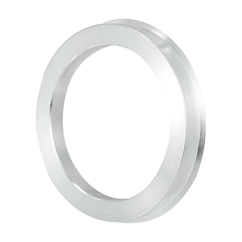 ACROPIX 71.6mm to 56.1mm Universal Car Hub Centric Rings Silver