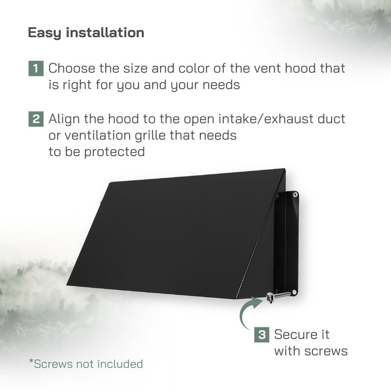 Vent Systems 250 x 120 mm / 10" x 5"